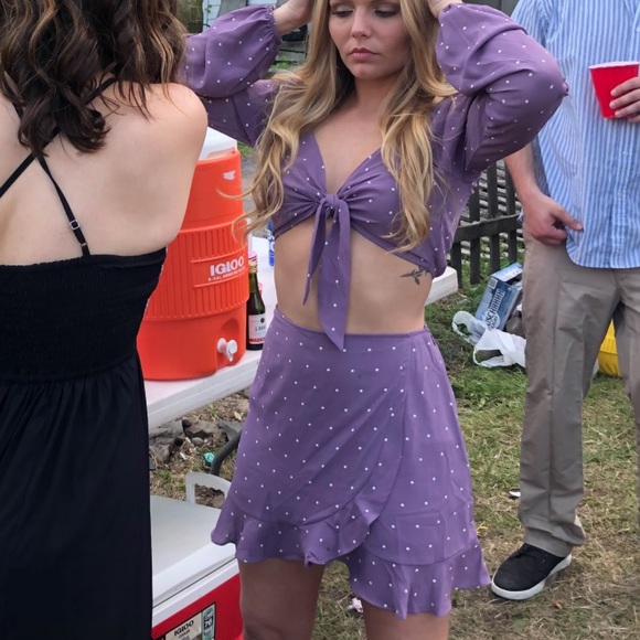 Deliah Polka Dot Skirt Set - Picture 9 of 12